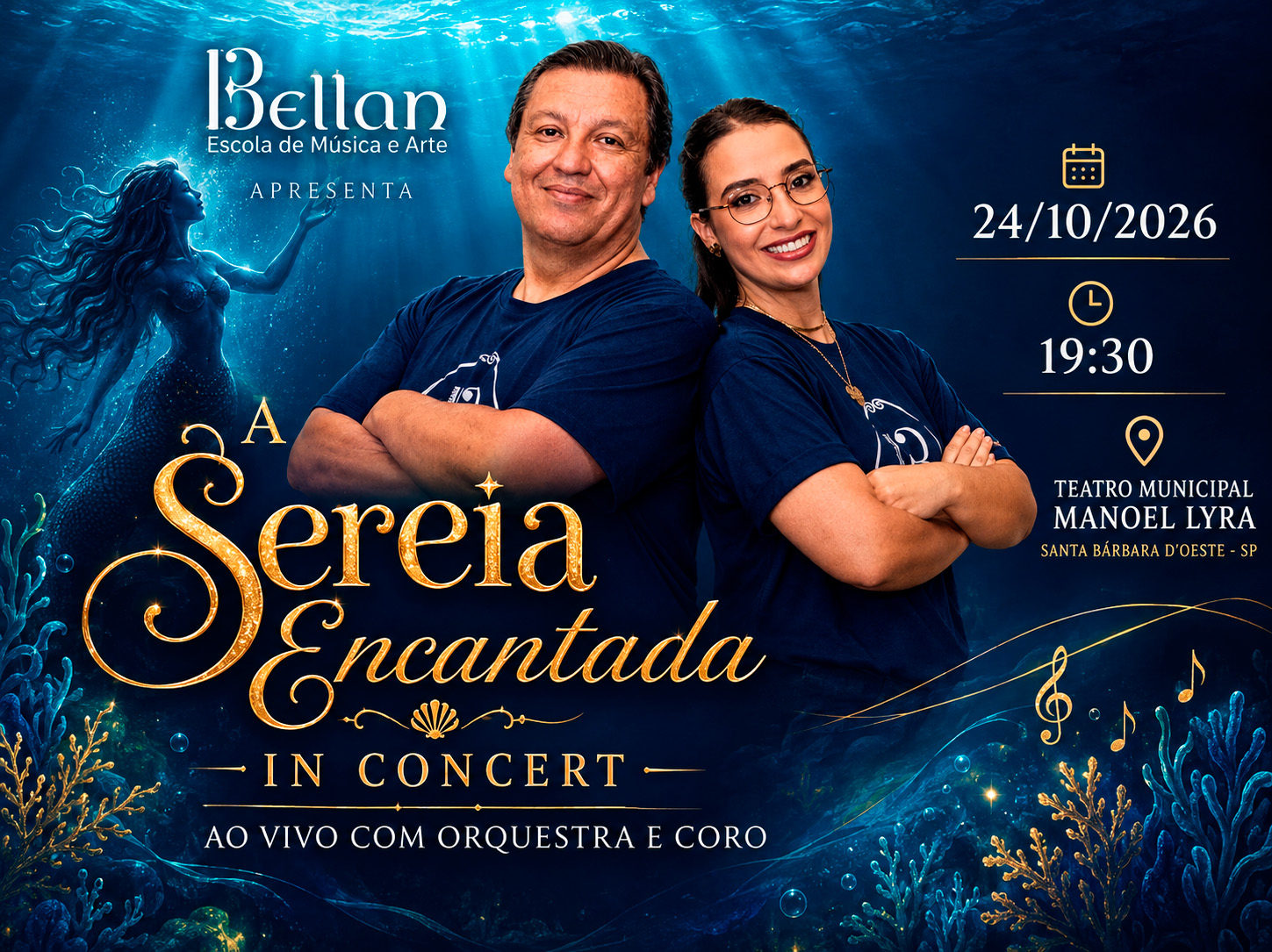 A Sereia Encantada in concert