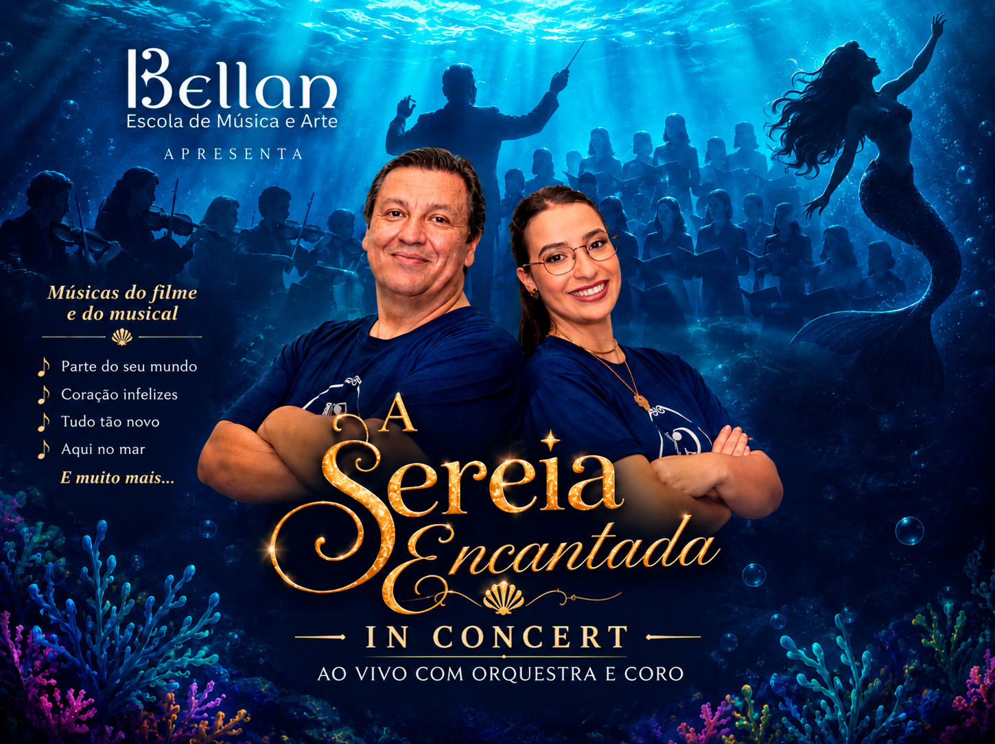 A Sereia Encantada in concert