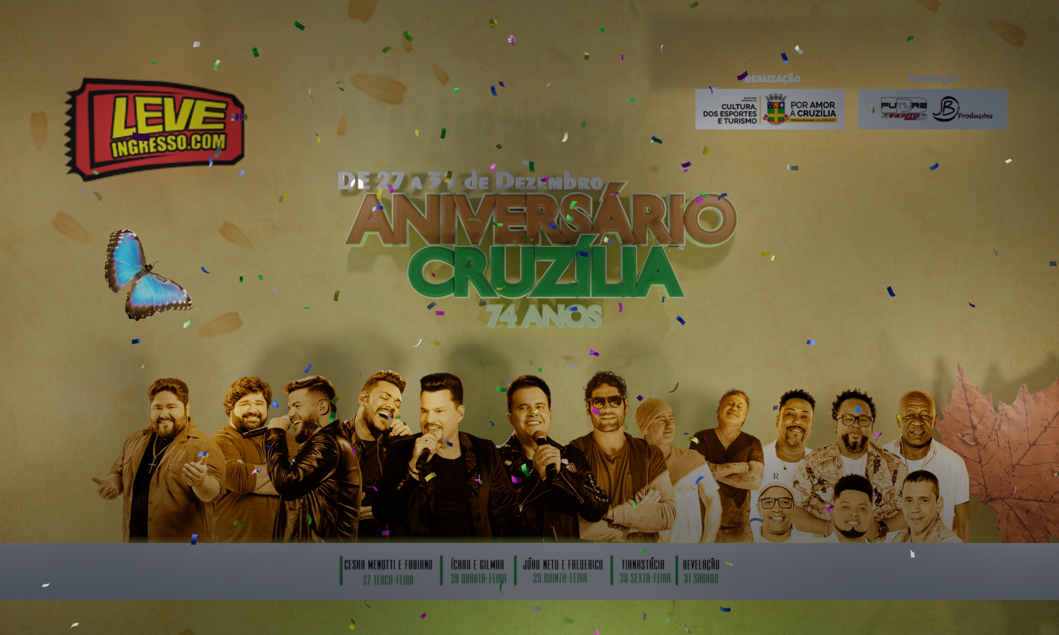 ANIVERSARIO DE CRUZILIA - 74 ANOS